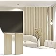 2Pcs Wood Wall panels, 120cm×60cm Wood Slat Acoustic Panels Sound Absorbing,Noise Sound Dampening Panels for Living Room,Bedroom, Studiio,Office, Oak