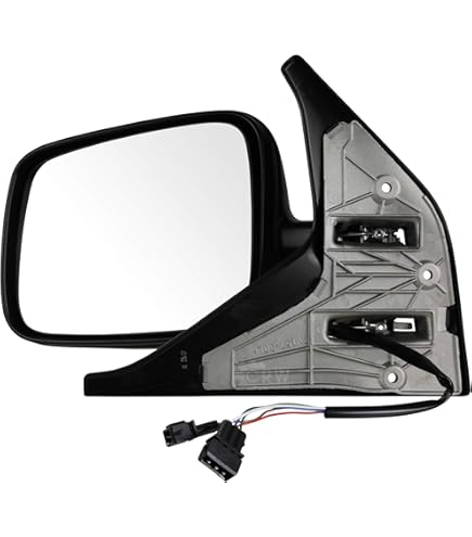 DAPA Außenspiegel Links - ECE-geprüft Für PKW, Schwarz Mit Seilzug