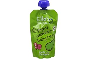 Ella's Kitchen, Stage 1 Organic Apple and Pear Baby Rice 120 g, (Pack of 7)