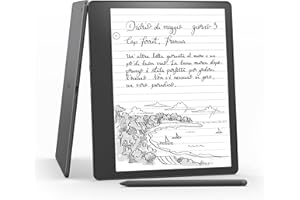 AMAZON Kindle Scribe (2022) - 16GB | Il primo Kindle e taccuino digitale, tutto in uno, con schermo Paperwhite da 10,2’’ a 300 ppi | Con penna basic