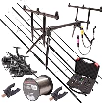 Canne à Carpe Ultimate Adventure Carp II 12ft 3lbs | 3 Brins, Action Parabolique