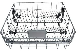 CABLEPELADO Cesta inferior para lavavajillas Beko 1766810083, Cesto lavavajilla Beko, Cesto Beko vajilla, Medidas 51,5 cm fondo x 52.5 cm ancho x 17 cm alto, sin tope de freno