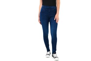 M17 Women Ladies Denim Jeans Jeggings Sculpt Pull On Skinny Fit Casual Cotton Trousers Pants with Pockets para Mujer