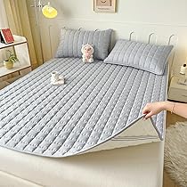 Topper Per Materasso Rotondo In Cotone - Diametro 200cm, Spesso E Traspirante - Foto 14