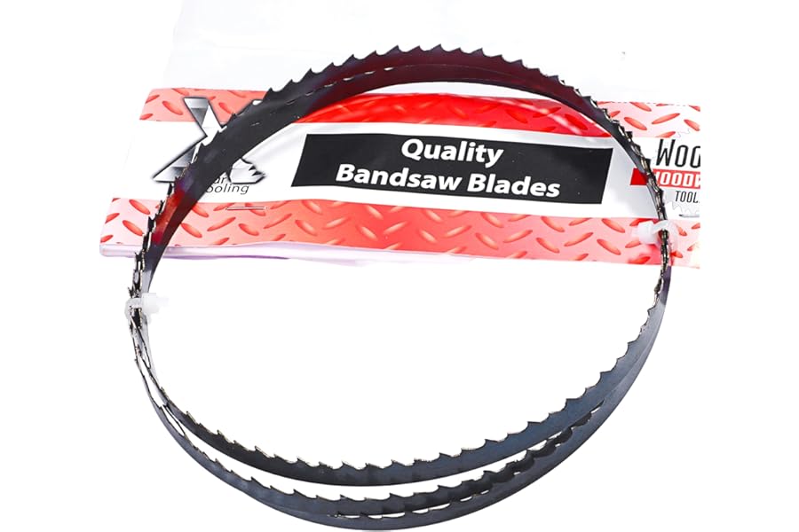 1400mm x 1/2" x 6 TPI Bandsaw Blade Premium Quality for cutting wood, plastic Made by Xcalibur Tooling UK