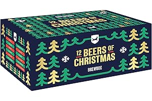 BrewDog Beers of Christmas Festive Variety Pack, 12 x 330ml