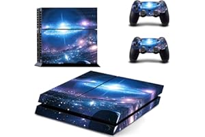 DolDer PS4 Skin Sticker/Aufkleber Folie schützende Haut Schale für Sony PS4 Konsole und 2 Dualshock Controller (Sticker 1760)