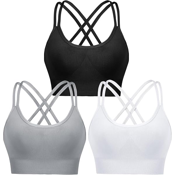 HBselect Sportbeha voor dames, stevige bandjes, gekruiste rug, grote HBselect Sportbeha voor dames, stevige bandjes, gekruiste rug, grote