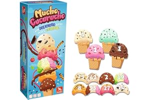 Ludilo - Dużo Cucurucho | Gry Planszowe Dla Dzieci 6 Lat Lub Więcej | Gry Edukacyjne 6 Lat Lub Więcej | Gry Dla Dzieci Od 2 Do 4 Graczy | Gra Stół 10 Min