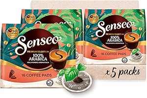 ‎SENSEO Senseo Pads Premium Selektion, 5 x 16 Getränke, 80 Kaffeepads