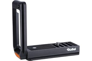 Rollei Universal L-bracket, Arca-Swiss compatible L-angle for mounting under the camera