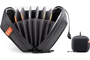 PGYTECH Organizer na filtry M, torba na filtry do aparatu, obiektywu, torba do przechowywania zdjęć, łatwa ochrona akcesoriów przed zadrapaniami, ciśnieniem i wodą rozpryskową, z kodowaniem kolorowym