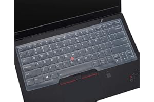 CASEDAO Tastaturabdeckung für Lenovo Thinkpad X1 Carbon 5th/6th/7th 2019-2017/ThinkPad Yoga 14 2019-2017/Thinkpad A475 L460 L470 T460 T460p T460s T470 T470p T470s 480 T. 480S Laptop, transparent