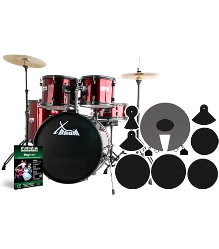Batterie TAMA Rhythm Mate 5 Pièces - 22" Grosse Caisse + Cymbales Meinl - Set Débutant