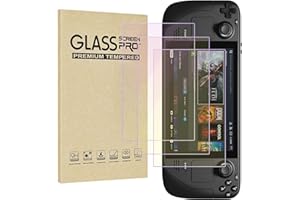 Rvciby 3-Pack Blue Light Blocking Screen Protector for Steam Deck/Steam Deck OLED， Shatterproof, Easy Installation, 9H Hardness, Ultra Thin