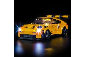 LocoLee Led Light Set Compatible with Lego 77239 Porsche 911 GT3 RS Super Car Led Decoration Lighting Kit Compatible with Lego 77239 Building Blocks Model,Only Lights Set,No Model