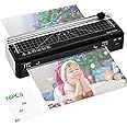 Laminator, A4 Laminator Machine, Thermal Laminator 70s Fast Warm-up with Build in Paper Trimmer, Portable Personal Laminating Machine for Home/Office/School