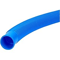 Kalitec Poolschlauch 32mm blau 6,6m I Schwimmbadschlauch 32mm I Schlauch Pool I Schlauch für Poolpumpe I flexibler…