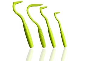 dok protektor Zeckenhaken Zeckenzange | 4 Verschiedene Zangen | für alle Zecken-Größen | zur sicheren Zeckenentfernung