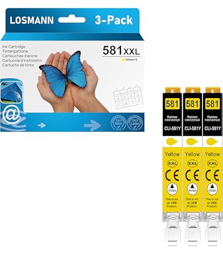 Inktcartridge Canon CLI-581XXL zwart 3 kleuren