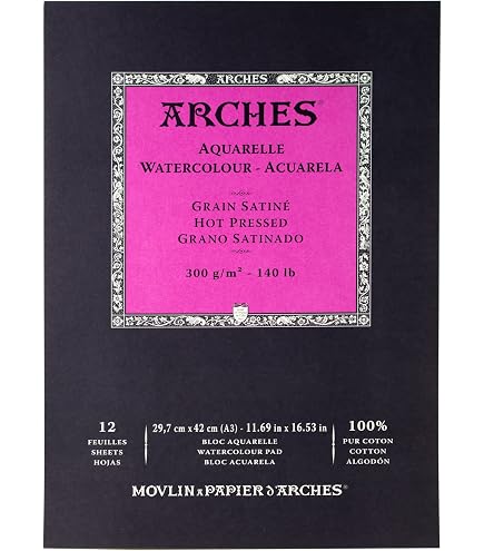 Produktbild von ARCHES® Aquarellkarton-Blöcke Aquarell-Büttenblock