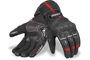 Oro Biker Winter Motorbike Gloves Winter Motorcycle Gloves Waterproof Thermal Gloves Touch Screen Winter Hiking Outdoor Sports