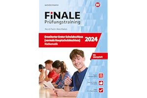 FiNALE Prüfungstraining Hauptschulabschluss Nordrhein-Westfalen: Mathematik 2024 Arbeitsbuch mit Lösungsheft