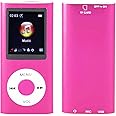 Gugxiom MP3 Player Portable Music Player, 1.8 Inch TFT Screen MP3 Player for Kids with Music,Video,Voice Record,lyrics synchronization display,EBook Reader,Photo Viewer