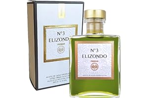Elizondo Nº3 - Aceite de Oliva Virgen Extra Picual - Botella 200ml con Estuche