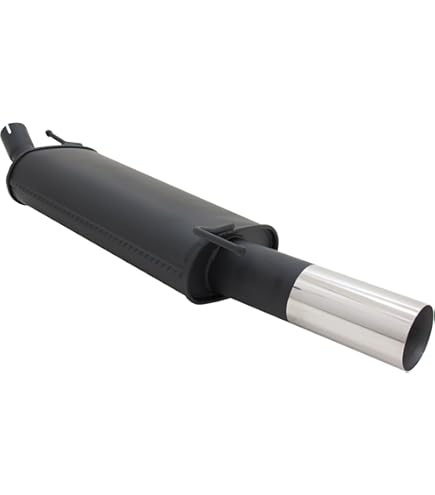 BMW E36 325i Silenciador Deportivo 2x76mm Diseño RL 6