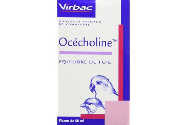 Virbac Ocecholine pour Oiseau Flacon de 50 ML