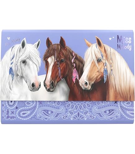 Topmodel Stickerbuch Depesche 12128 Miss Melody Stamping Fun - Kreativ Set Zum Gestalten Von Karten Und Briefen, Inkl. Papier, Umschlu00e4ge, Stempel, Sticker Uvm Top Model Stickerbuch