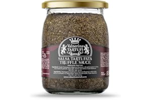 Valnerina Tartufi Sauce Truffe Recette Originale | Champignons, 5% Truffe Noire Été | Pot 500 Gr.