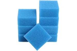 INGVIEE 8 Pièces Compatible Mousse Filtrante Fin Bioplus Fine pour Juwel Compact/Bioflow 3.0 / M