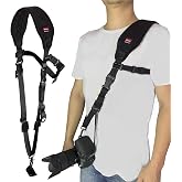 ztowoto 2021 yeni kamera askısı masaj fonksiyonu omuz pedi, kamera askısı hızlı yangın omuz boyun askısı DSLR SLR kamera i&ccedil;in