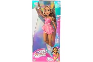 WINX CLUB Winx – Flora Fata, Bambola 27 cm con Ali Removibili e Look da Fata della Natura, Snodata, Giocattolo per Bambina e Bambini dai 4 Anni in su