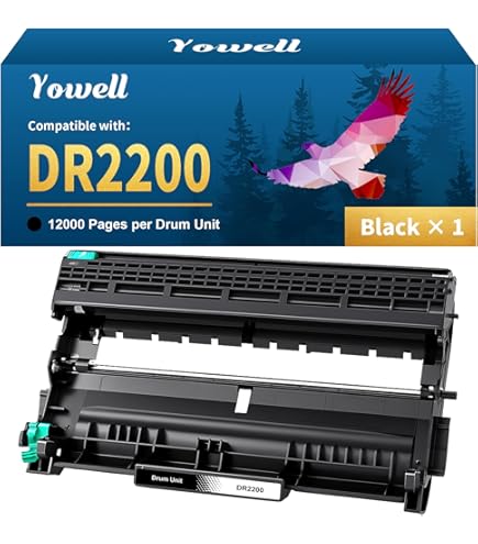 LOSMANN 1x Toner-Kartusche & 1x Trommel Kompatibel zu Brother TN2220 TN2010 DR2200 für Brother