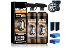 PGONLINE 2 Stück Wheelblaze Wheel Cleaner, Wheelblaze Radreiniger Felgenreiniger, Wheel Blaze Vielseitiger und leistungsstarker Rostkonverter, Felgenreiniger für Reinigung von Rädern und Reifen