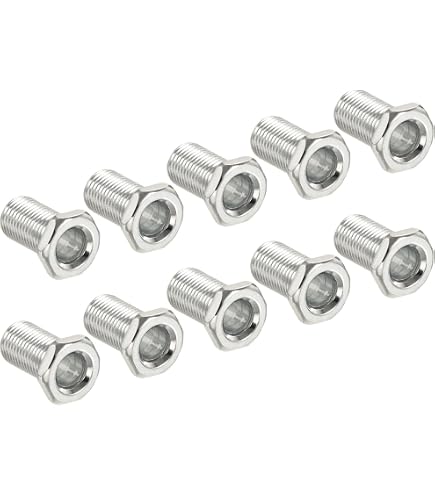 Tige Filetée Creuse M12 - 85 Mm, Filet Pas Fin 1 Mm, Mamelon Lampe Zincé - Lot De 2 (sourcing Map)