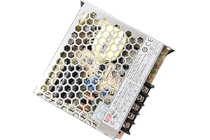 MEAN WELL MeanWell LRS-75-24, Alimentatore CV 24V 75W 3,2A, Trasformatore AC 220V A DC 24V Per Striscia Led