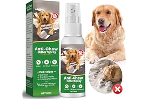 Yeegfey Anti Chew Spray for Dogs, No Chew Bitter Dog Spray for Dogs, Stop Chewing/Licking/Biting Furniture & Plants, Suitable for Indoor and Outdoor Use