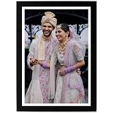 Neoart Personalized Portrait Frame | Premium 20x14 inch...