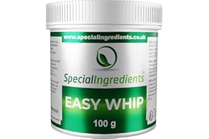 Special Ingredients Easy whip ® - Montafacile 100 gr qualità premium (Etichette ed istruzioni in italiano) - Senza glutine, privo di OGM, adatto a vegani - Confezione Riciclabile