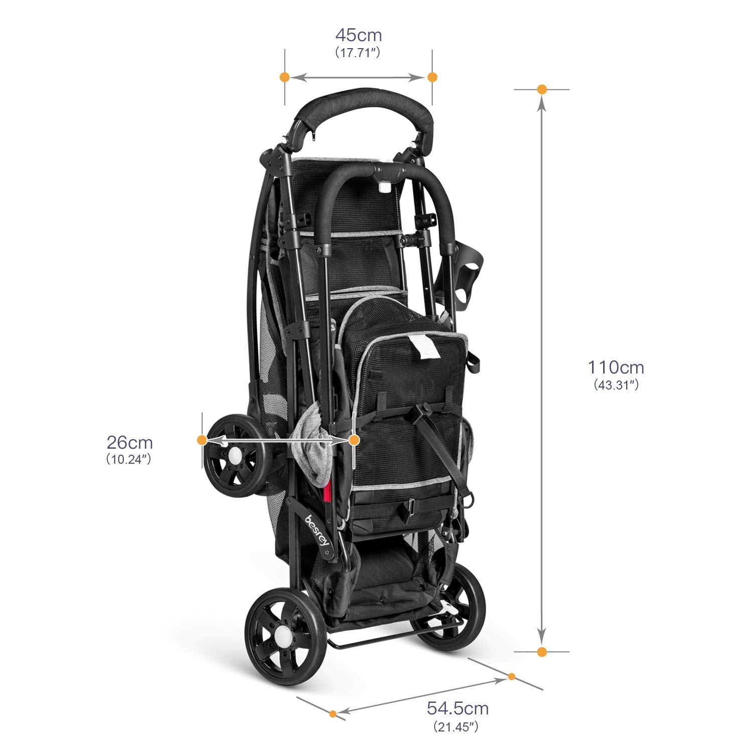 poussette double naissance 3 ans