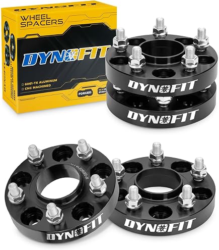 Orion Motor Tech 1" Wheel Spacers (4pcs) 5x4.5 Bolt Pattern, 64.1mm Hub Bore For Honda/Acura