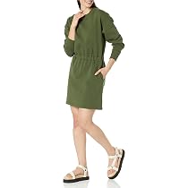 Essentials Dames Getailleerde Sweatshirtjurk - Comfortabel En Modieus (Grote Maten)