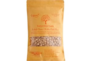 ‎BANYANTREE FOODS BanyanTree Foods Natural Mega Sized Getrocknete Kichererbsen | Dired Chickpeas | Kabuli Chana 500g