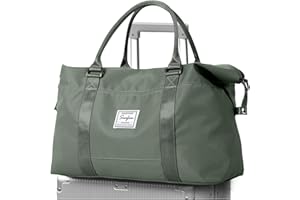 SEAFEW Torba podróżna torba sportowa dla kobiet torba na bagaż podręczny 40x20x25cm Ryanair torba weekendowa torba pływacka fitness torba treningowa damska na podróżną siłownię,O3 – zieleń wojskowa