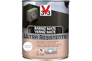 V33 BARNIZ INTERIOR ULTRA RESISTENTE MATE INCOLORO 0,75L