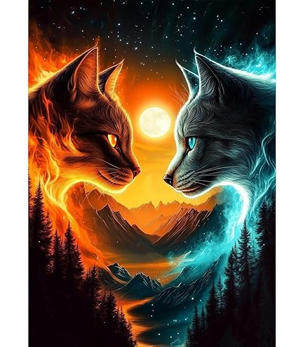 TOSTOG Halloween Diamond Painting Kit Adulte,Diamant Painting Images